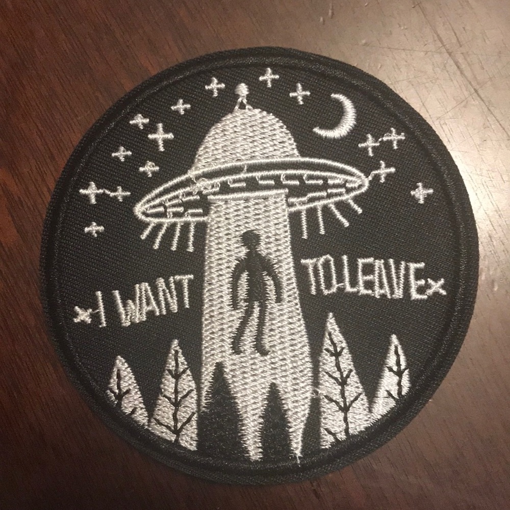 Human I Want To Leave Patch